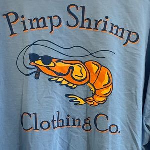 Pimp Shrimp XXL Long sleeve Tshirt
